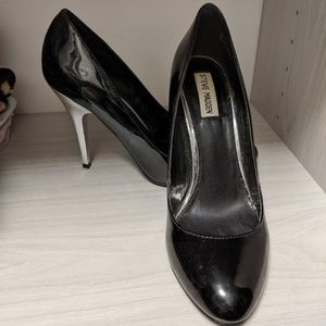 Black and Silver Steve Madden